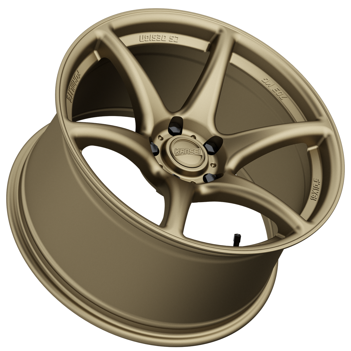 Kansei Wheels - TANDEM - Textured Bronze