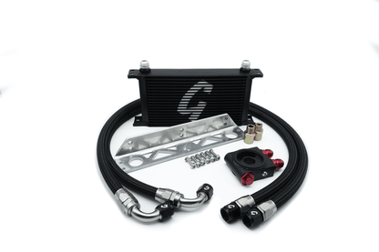 Grassroots Performance - UNIVERSAL 19-ROW PERFORMANCE OIL COOLER KIT
