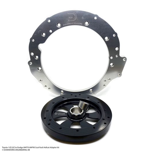 DomiWorks Engineering - 1JZ/2JZ to Dodge 8HP 70/75/90/95 Adapter Kit