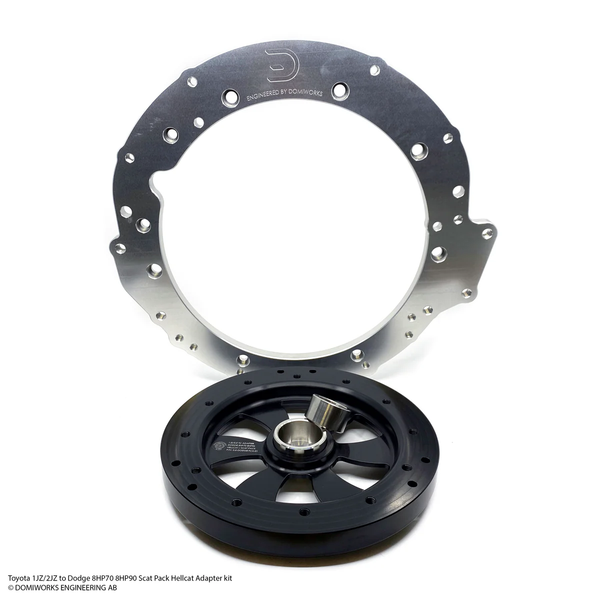 DomiWorks Engineering - 1JZ/2JZ to Dodge 8HP 70/75/90/95 Adapter