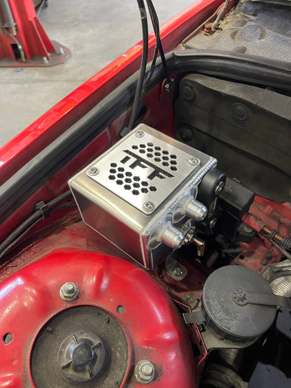 True Focus Fabrication - BMW E36 - Tucked Oil Catch Can