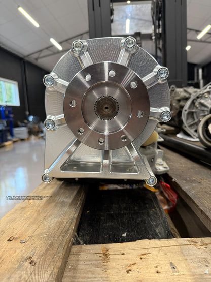 DomiWorks Engineering - LAND ROVER 8HP AWD TO RWD CONVERSION ADAPTER KIT - 1350/SUPRA