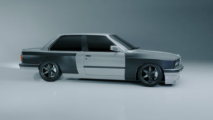 Big Duck Club - BMW E30 Sedan Overfender - M3 Style (50mm)