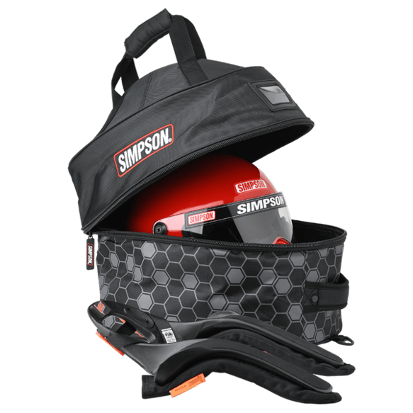 SIMPSON - HELMET AND FHR BAG