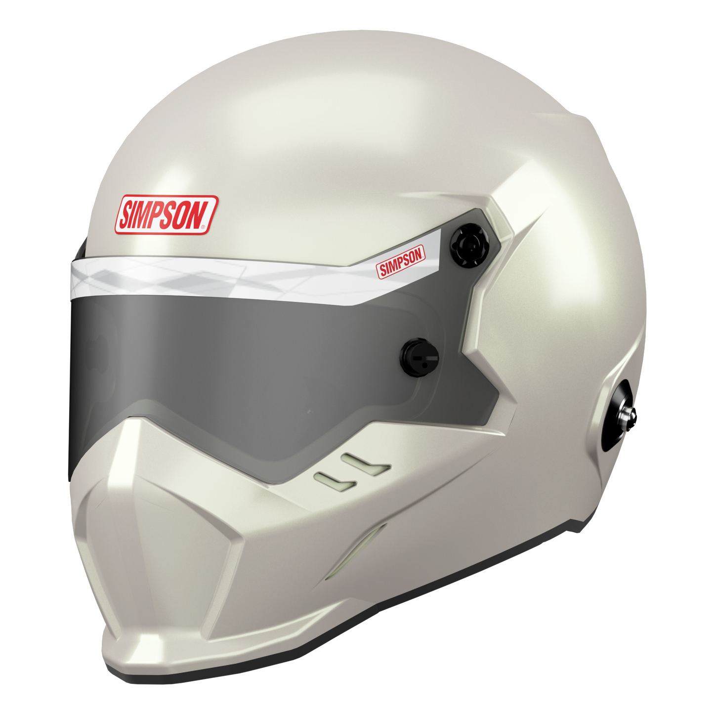 SIMPSON - KINGSNAKE HELMET SA2025 - PEARL WHITE