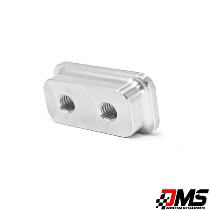 Dedicated Motorsports - Aluminum Weld on 2 Bolt Mounting Flange