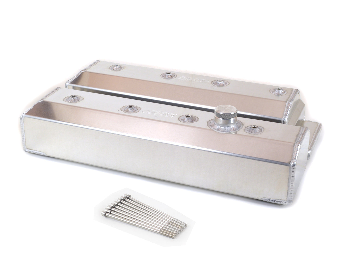 Canton - Tapas de válvula para bloque pequeño Chevy LT1 Corvette 1992-1996 Aluminio fabricado