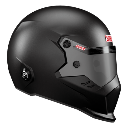 SIMPSON - KINGSNAKE HELMET SA2025 - MATTE BLACK