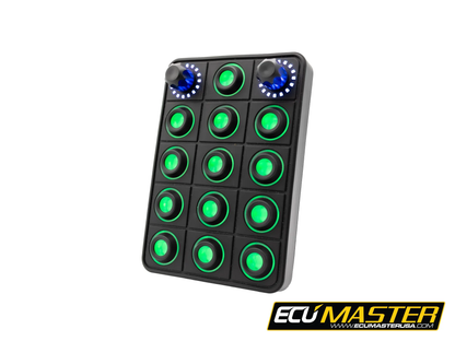 ECU MASTER - 15-POSITION CAN KEYBOARD W/ ROTARY SWITCHES