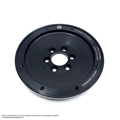 DomiWorks Engineering - CHEVY LS/LT/SB/BB TO S55/S65/S63 DCT ADAPTER KIT WITH TORSIONAL DAMPER