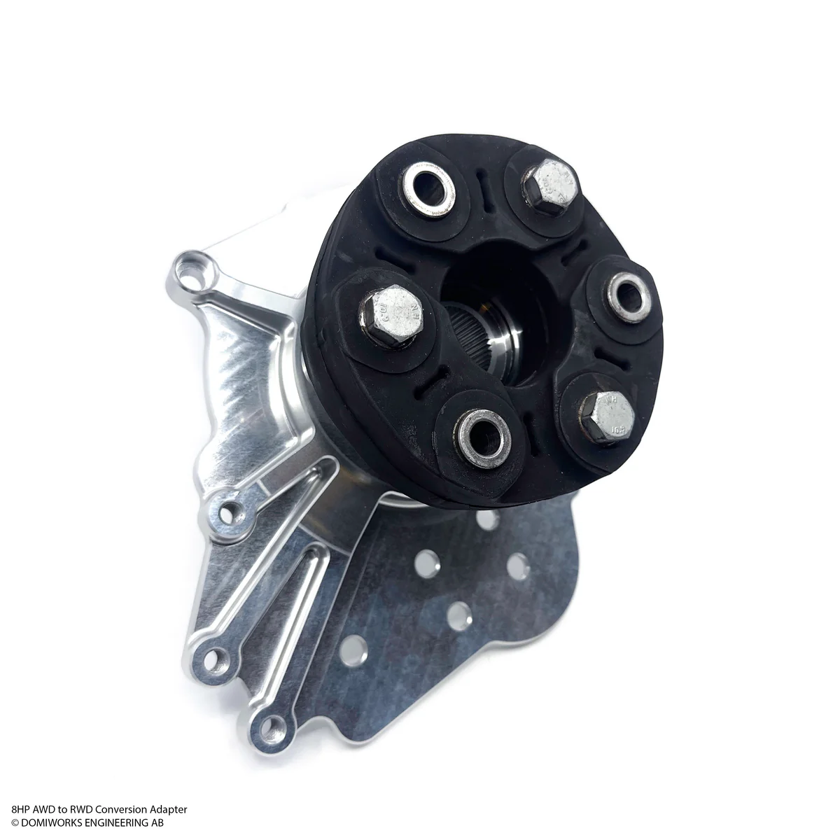 DomiWorks Engineering - BMW 8HP AWD TO RWD CONVERSION ADAPTER KIT - 105MM GUIBO