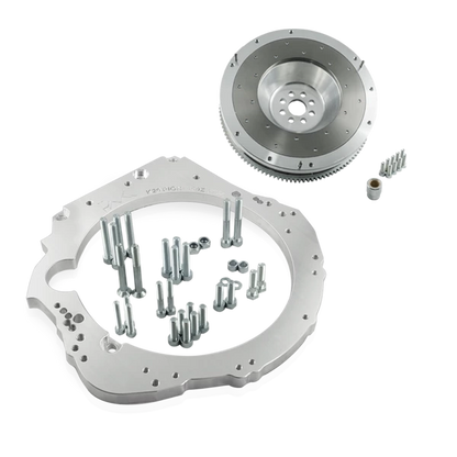 PMC Motorsport - Adapter Kit Honda K K20 K24- Nissan 350Z Z33 CD009 RWD - 250mm / 9.84" (0° Vertical))