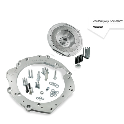 PMC Motorsport - Adapter Kit Audi ABZ - manual 6-speed BMW M57n GS6-53DZ HGD JGA - 228mm / 8.98" (Twin Disc)