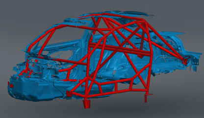 CAGEKITS - E82 FD Spec – Non-gutted Ladder Door Bar Roll Cage