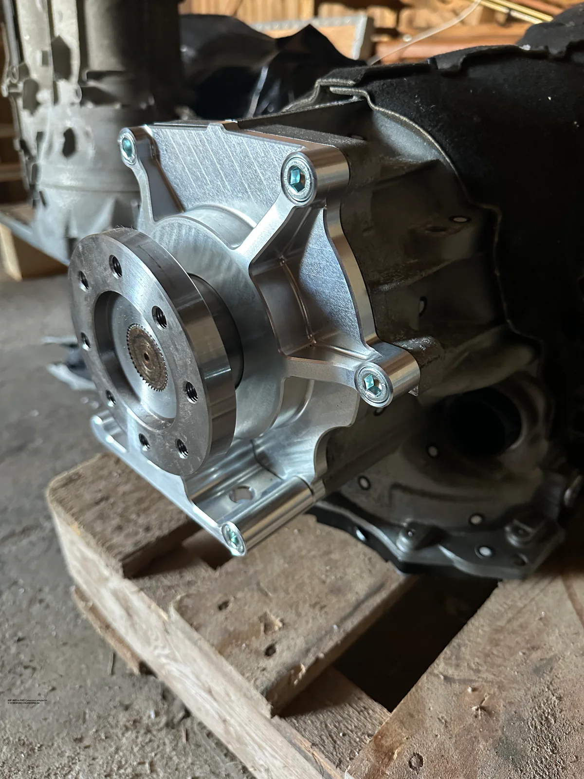 DomiWorks Engineering - BMW AWD to RWD Conversion kit - 1350 Yoke