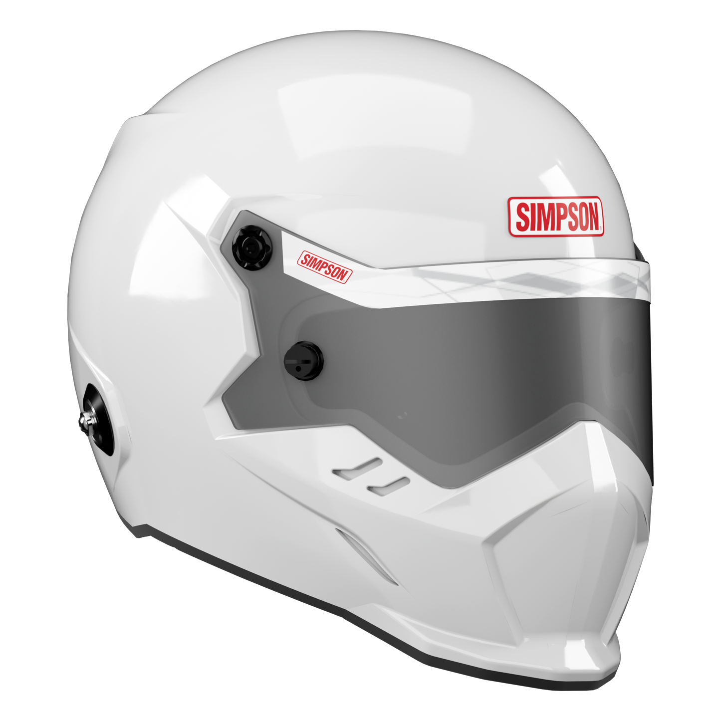 SIMPSON - KINGSNAKE HELMET SA2025 - WHITE