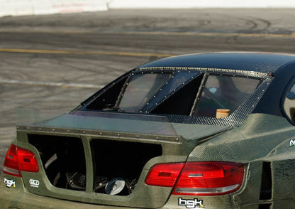 HGK Racing -  E92 Rear Window Replacement/Radiator Air-Duct [Carbon Fiber]