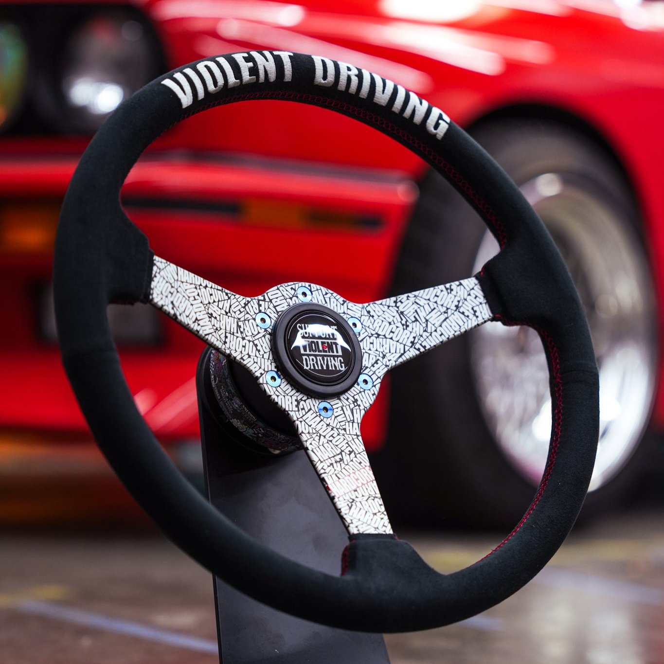 NRG - HARDCORE X PRISMA COLLABORATION STEERING WHEEL