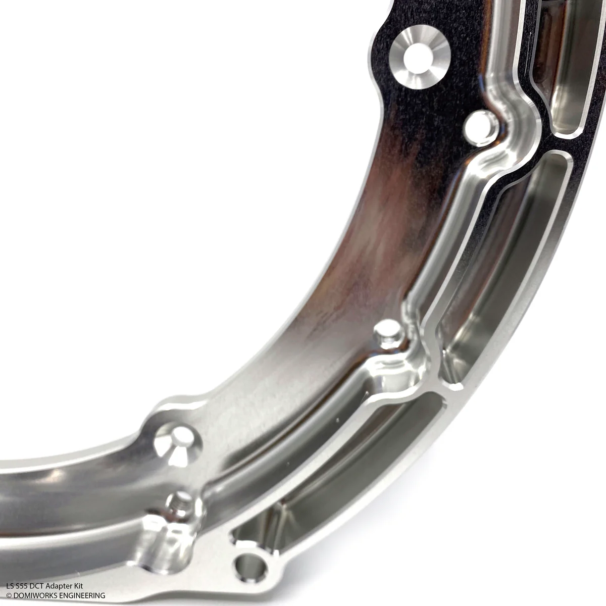 DomiWorks Engineering - CHEVY LS/LT/SB/BB TO S55/S65/S63 DCT ADAPTER KIT WITH TORSIONAL DAMPER