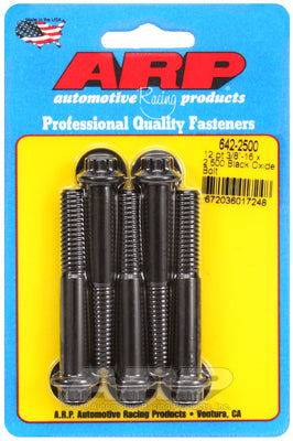 ARP 3/8-16 x 2.500 12pt Black Oxide Bolts