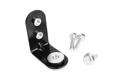 Improved Racing - Single-point rubber-isolated L mounting bracket with threaded inserts for all MHX series oil coolers