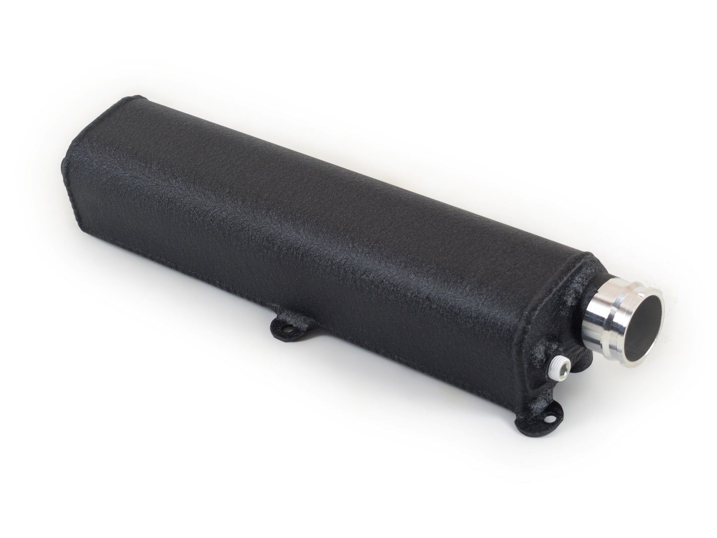 Canton - Tanque de expansão de alumínio para 1987-1993 Mustang preto Powdercoat