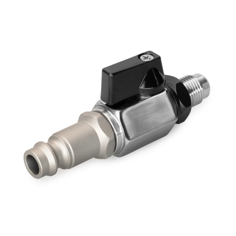 Nuke Performance - Air Jack Petcock Ball Valve Male Connector, AN-6