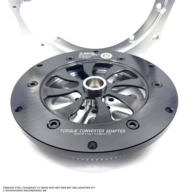 DomiWorks Engineering - FERRARI F136 / MASERATI GT BMW 8HP N57 B58 B57 S58 ADAPTER KIT