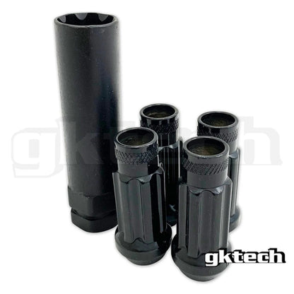 GKTech - PRETO - PORCAS ABERTAS (PACOTE DE 20) (PRETAS)