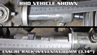 GKTech - 4130 HIGH TENSILE STEEL STEERING RACK SPACER