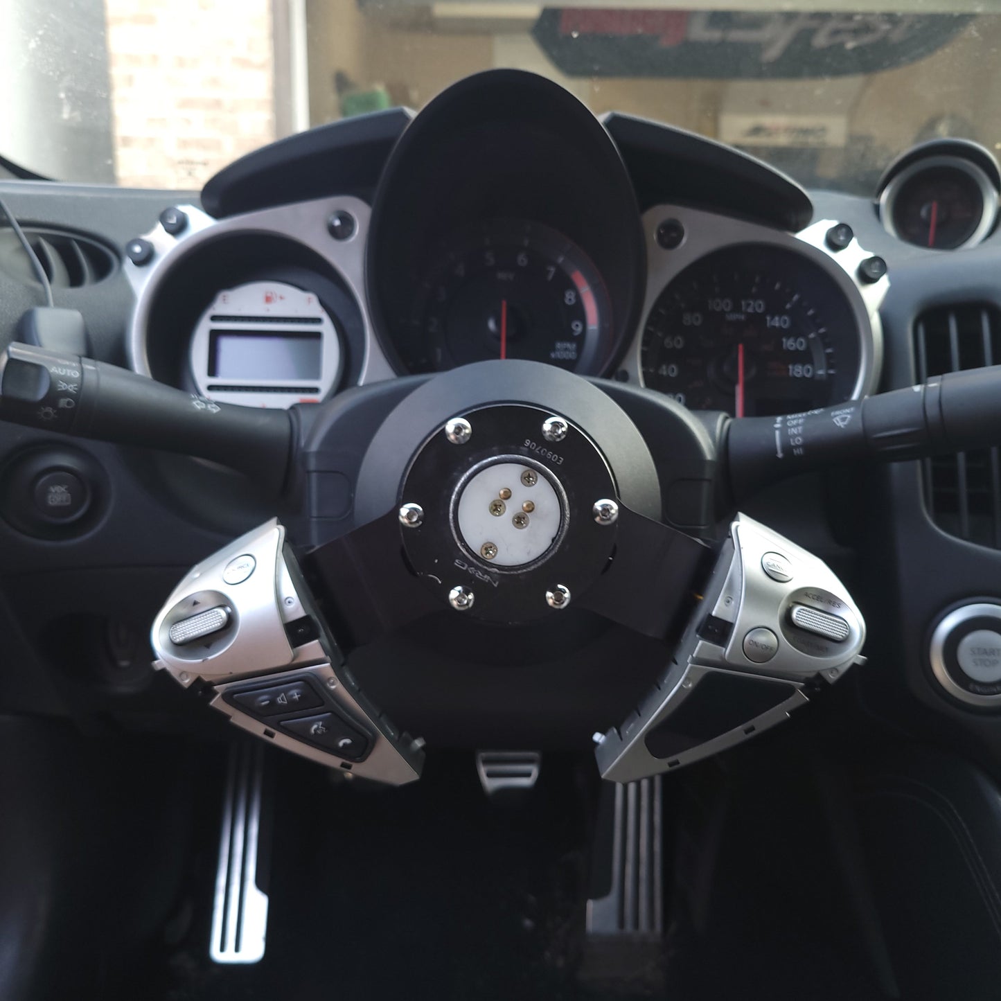 HENKO AUTOLAB - 370Z CRUISE CONTROL RELOCATION BRACKET