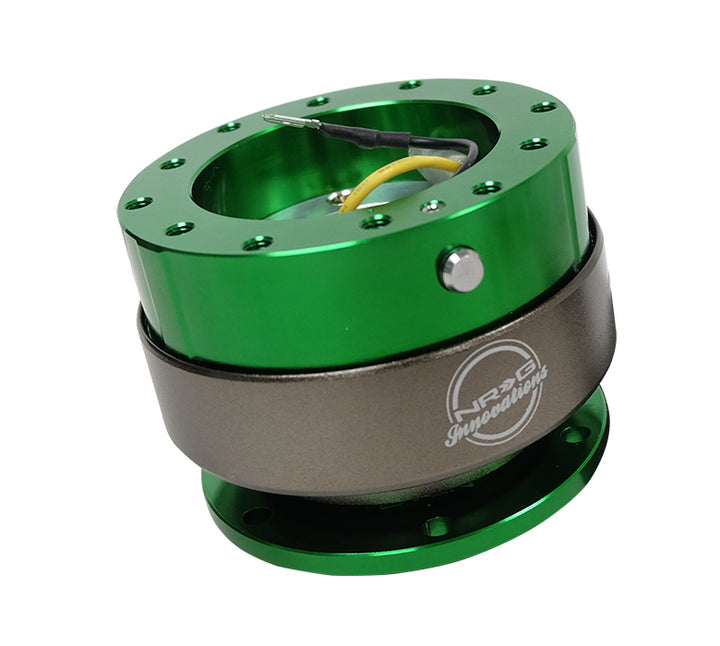 NRG - Liberación rápida Gen 2.0 (un cuerpo verde con anillo verde) 