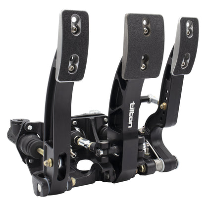 TILTON - 800-Series 3-pedal Floor Mount Pedal Assembly