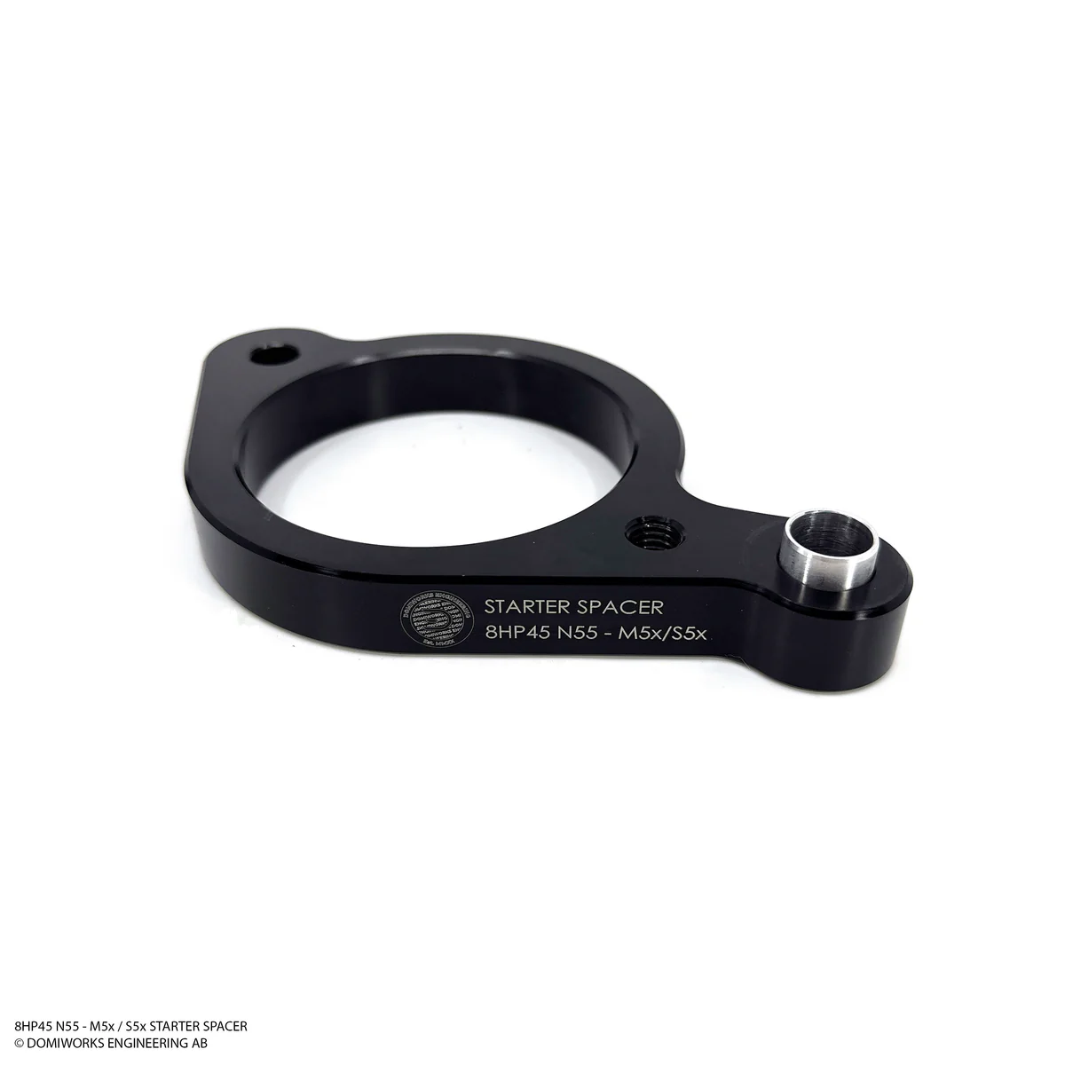 DomiWorks Engineering - BMW M5x/S5x 8HP45 N55 Starter Motor Spacer