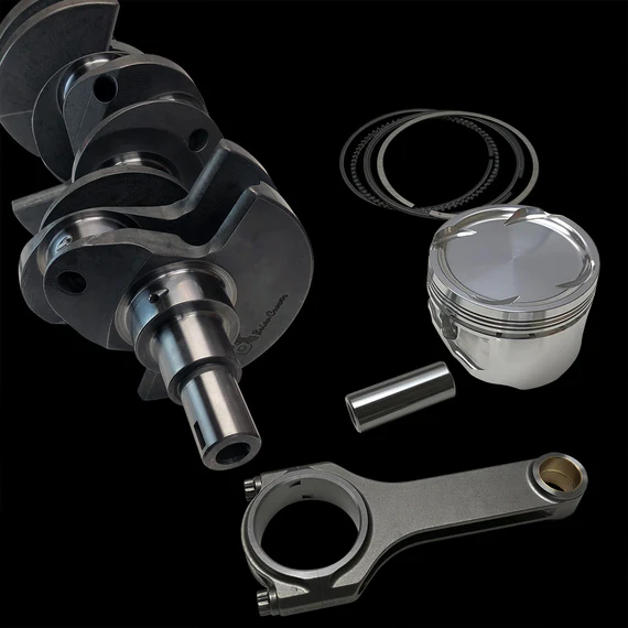 Brian Crower Nissan VQ37HR Stroker Kit - 92mm Stroke Billet Crank Custom Rods (5.886 inch) Custom
