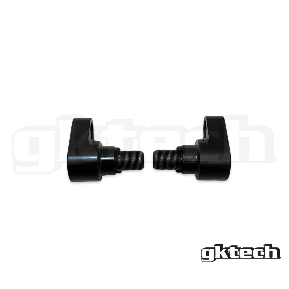 GKTech - Z34 370Z EXTENSORES DE CONVERSIÓN DE CREMALLERA DE DIRECCIÓN DE DESPLAZAMIENTO DE ALTA TENSIÓN (PAR) (Z34X-OFFX) 