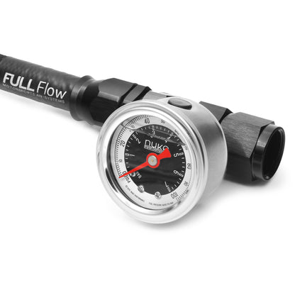 Nuke Performance - AN-6 Male to Female Pressure Gauge Adapter, 1/8 NPT