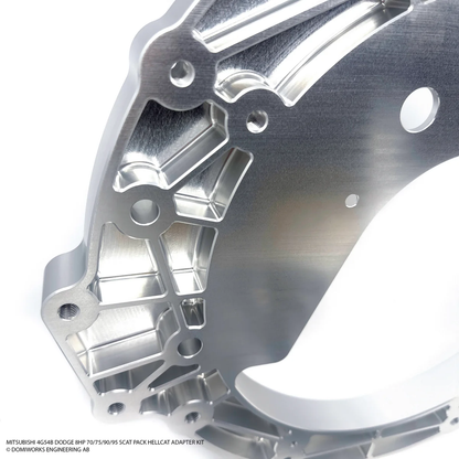 DomiWorks Engineering - MITSUBISHI 4G54B DODGE 8HP 70/75/90/95 SCAT PACK HELLCAT ADAPTER KIT