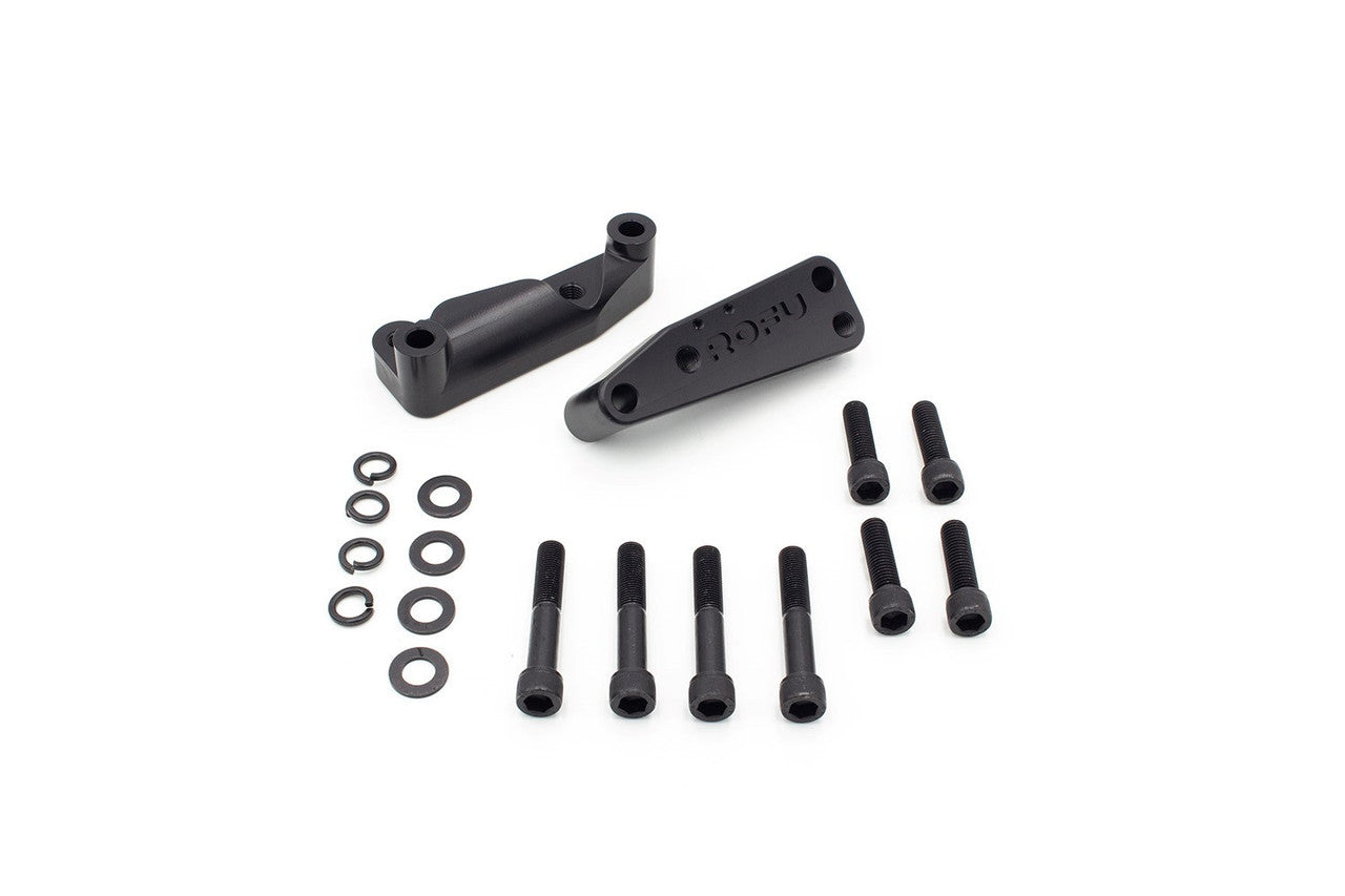 ROFU - Front Brake Caliper Adapter - 370Z sport, Akebono Caliper to Z33 / G35 Chassis