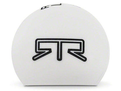 RTR - WHITE SHIFT KNOB - BLACK ENGRAVING (11-14 GT, V6)