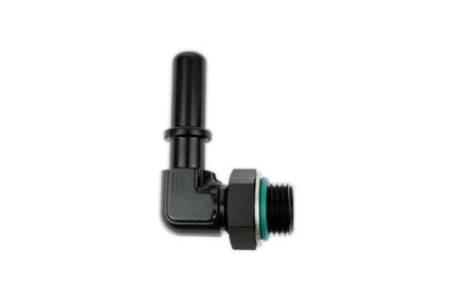 Improved Racing - Male -6 ORB to M10 SAE J2044 Quick Connect Male Tube Adapter Fitting, 90-Degree