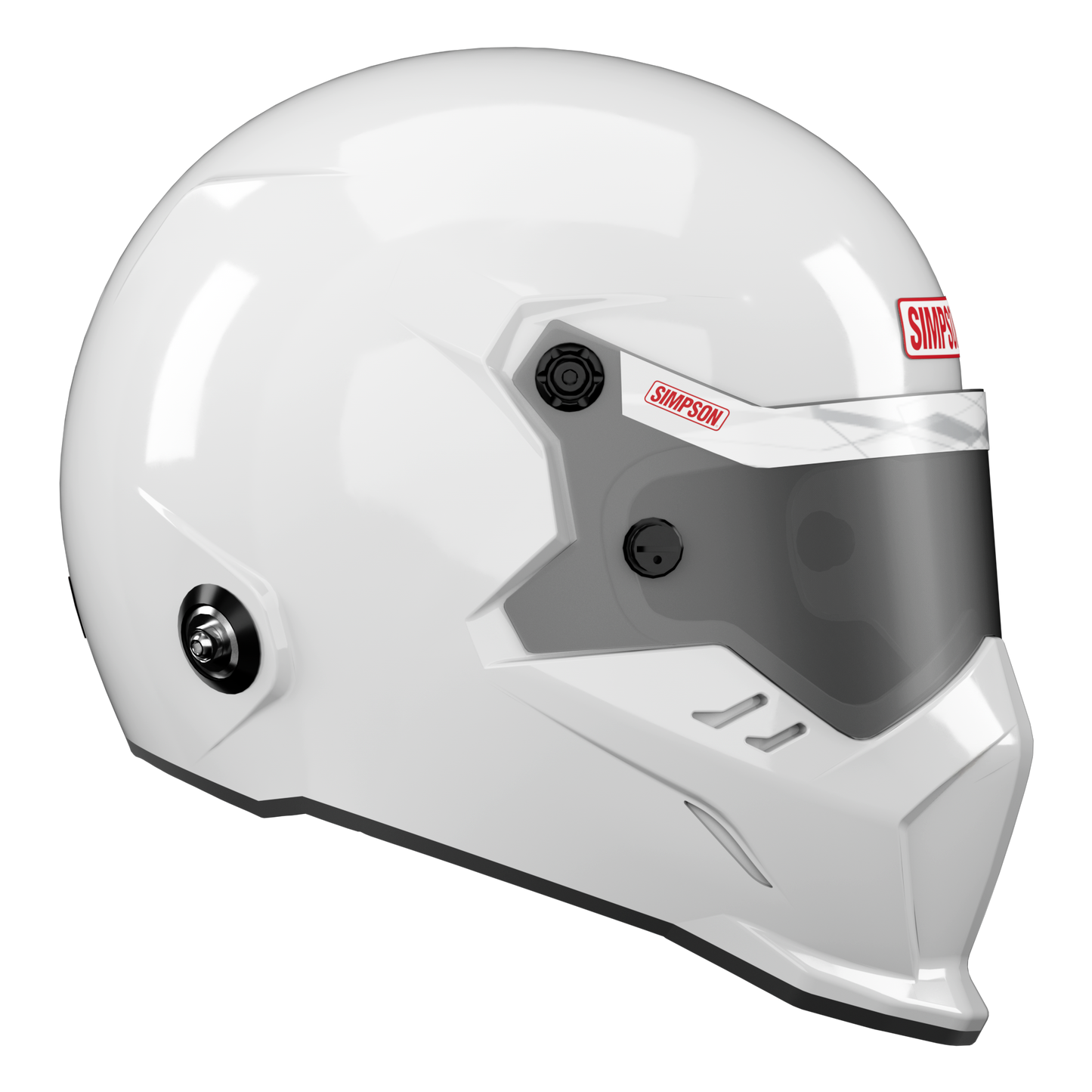SIMPSON - KINGSNAKE HELMET SA2025 - WHITE