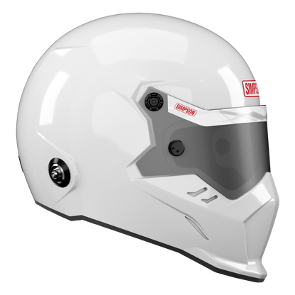 SIMPSON - KINGSNAKE HELMET SA2025 - WHITE