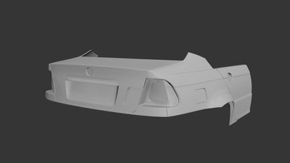 Big Duck Club - BMW E46 Sedan Rear Quarter Panel Replacement