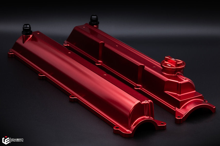 Ichiban Engineering - 2JZ - GE -  VVT-i CNC Billet Valve Covers