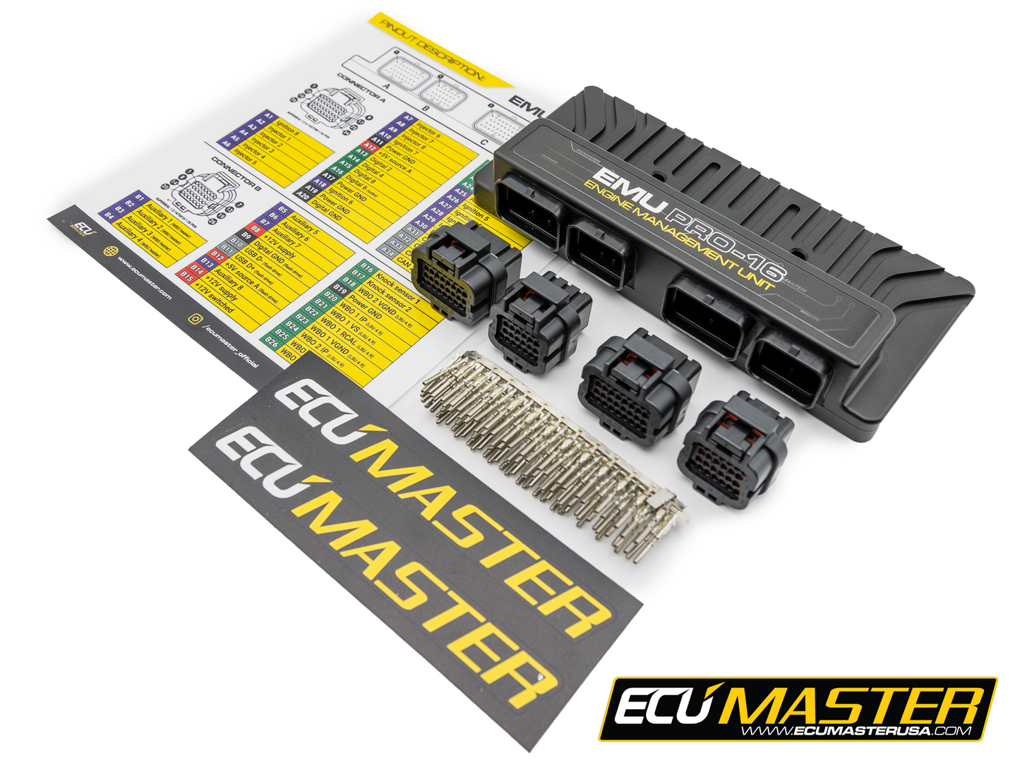 ECU MASTER - EMU PRO-16 w/Connectors
