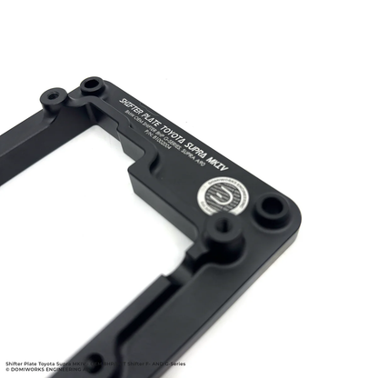 DomiWorks Engineering - SHIFTER PLATE TOYOTA SUPRA MKIV - OEM 8HP/DCT SHIFTER