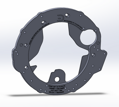 DomiWorks Engineering - NISSAN RB/KA TO DODGE 8HP 70/75/90/95 CHARGER CHALLENGER SCAT PACK RAM HELLCAT TRACKHAWK ADAPTER KIT