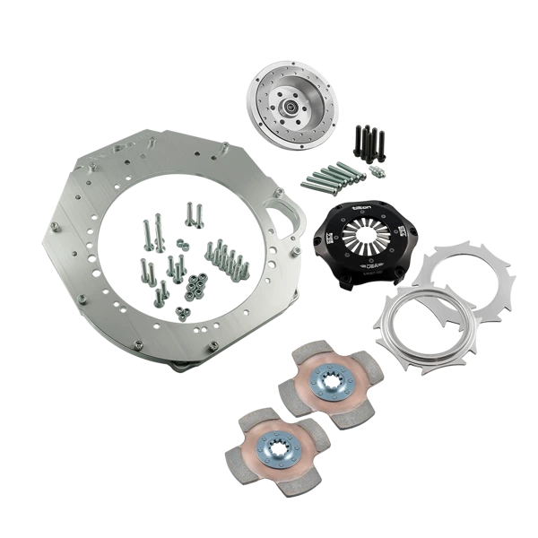 PMC Motorsport - Race stage 2 GM Chevrolet V8 LS 6-bolts - BMW E39 530D M57 GS5-39DZ 5-speed -184mm / 7.25" (S)