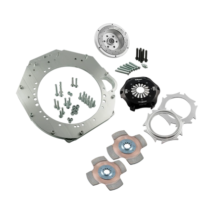 PMC Motorsport - Race stage 2 GM Chevrolet V8 LS 6-bolts - BMW E39 530D M57 GS5-39DZ 5-speed -184mm / 7.25" (S)